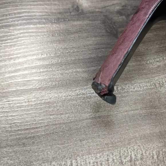 VINCE Camuto 7.5 Purple Cow Hair Leather Booties - Picture 7 of 9